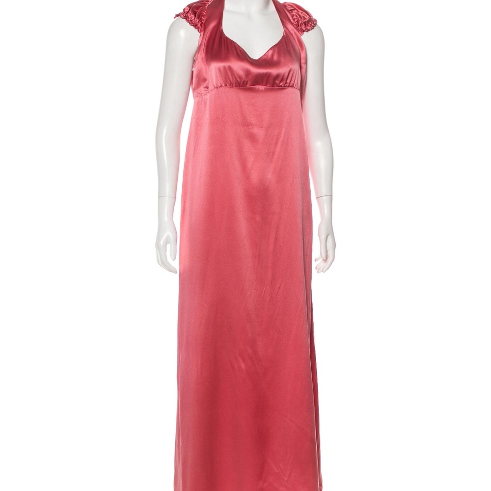 NWT Reformation Silk Short Sleeve Maxi Dress